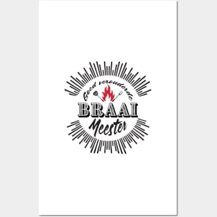 South-African Braai Sign Posters and Art